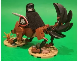 Wolfpack Beastmaster Riding Wolf Brown Alternate