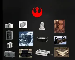Rebel Alliance - Crates, Containers & Structures