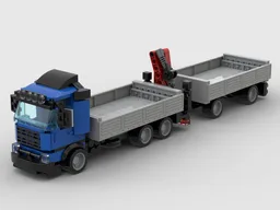 Self Loading Truck with Trailer