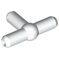 Pneumatic T-Piece (T Bar) [New Style] / White