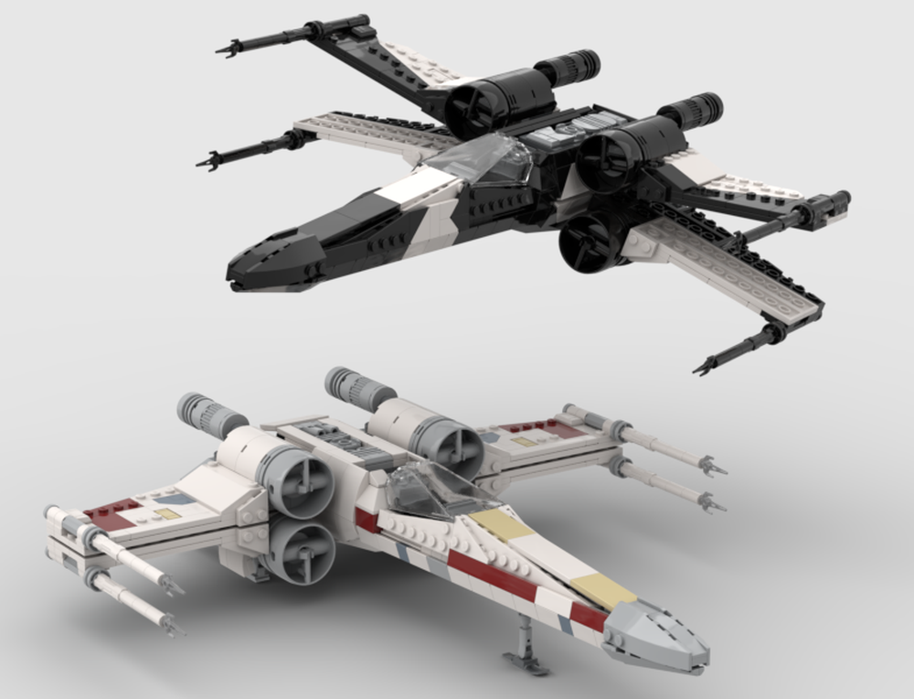 Lego XWing starfighter: Partisan + Red 5