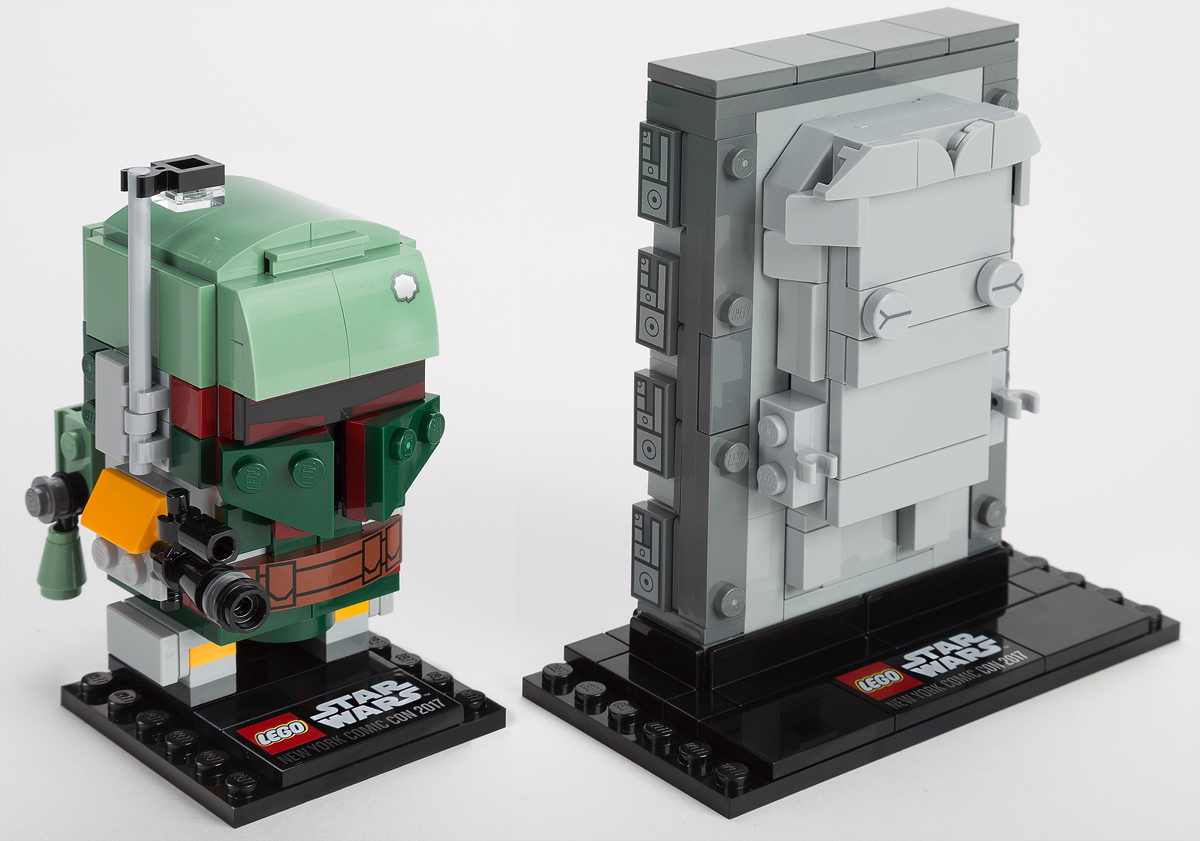 Lego Boba Fett & Han Solo in Carbonite