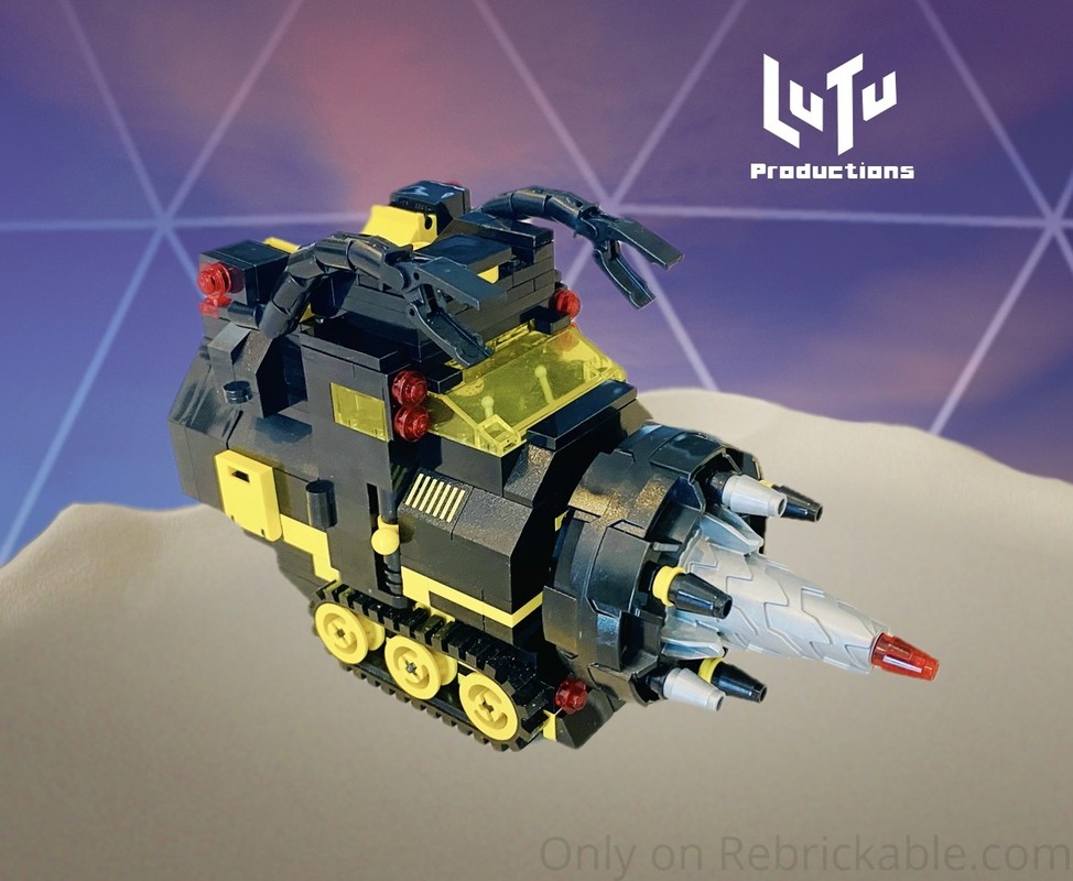 Lego Blacktron Tunnel Driller