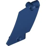 Technic Panel Curved 5 x 7 Parallelogram Right / Dark Blue