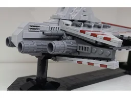 Venator-Class Republic Attack Cruiser with Stand