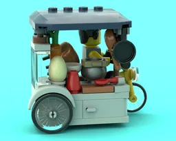 Bicycle Hawker Stall
