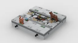 Mini-Medieval-Modulars 37 - "Damaged Street"