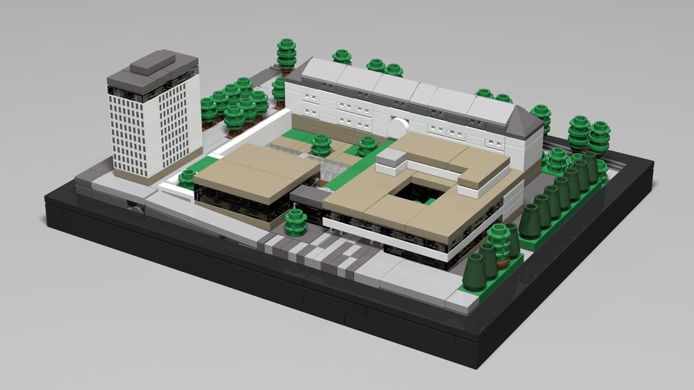 Lego Thuringian parliament building / Thüringer Landtag