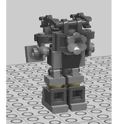 Minifigure scale Fallout Power Armor