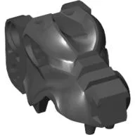 Animal Body Part, Wolf Head, 'Fenris Wolf' / Black