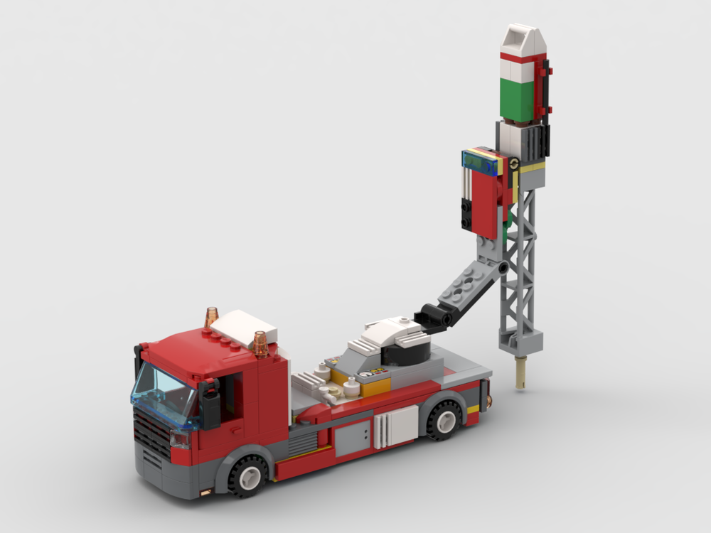 Lego 60214 Truck mounted drilling rig