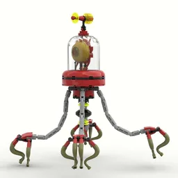 Floating Alien Invader
