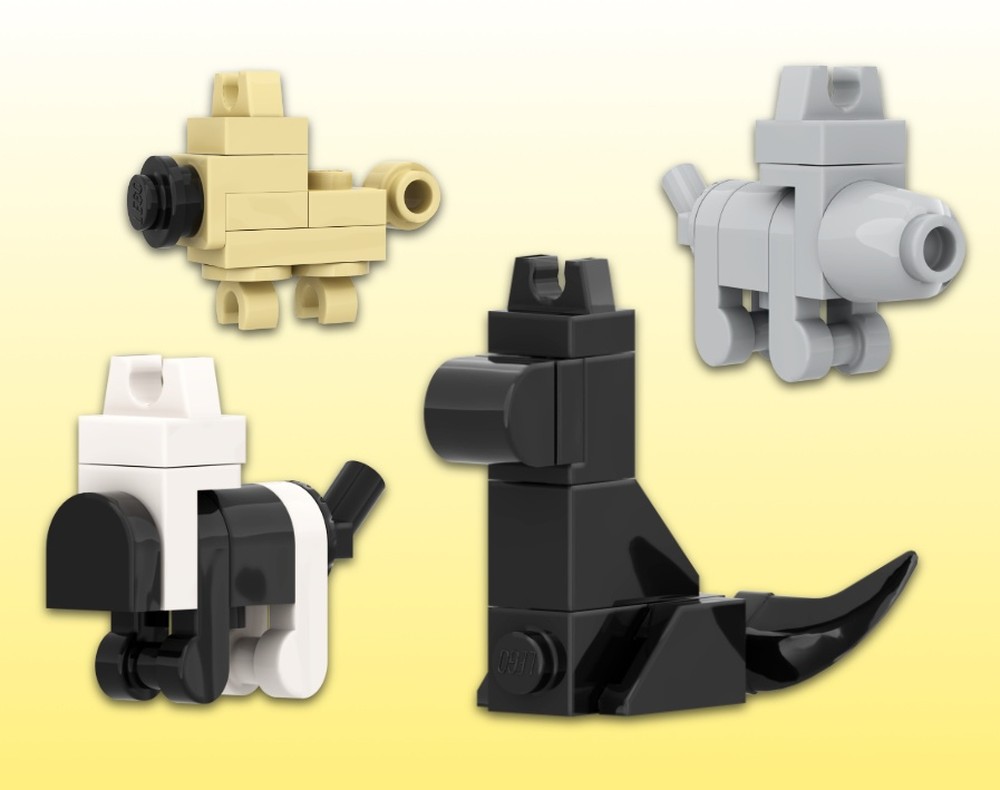 Lego 4 Small Dogs