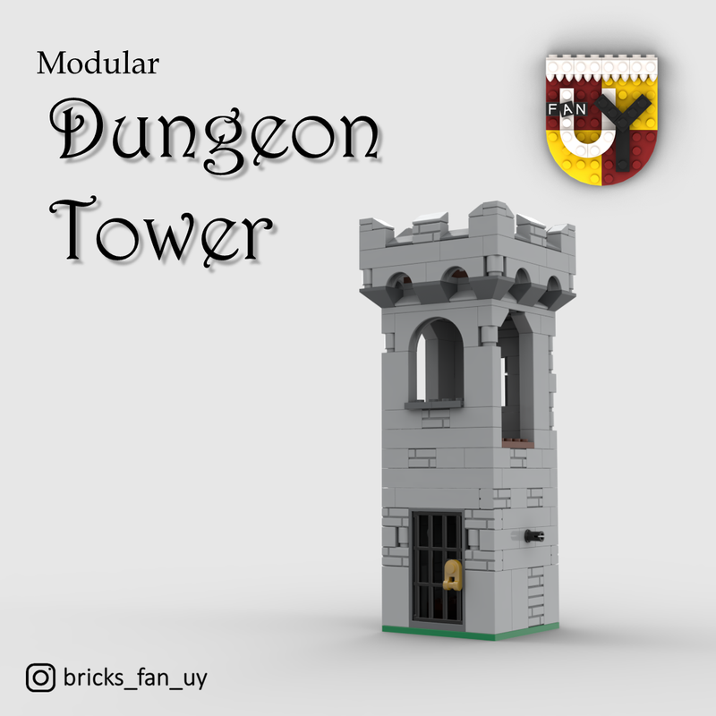 Lego Modular Dungeon Tower