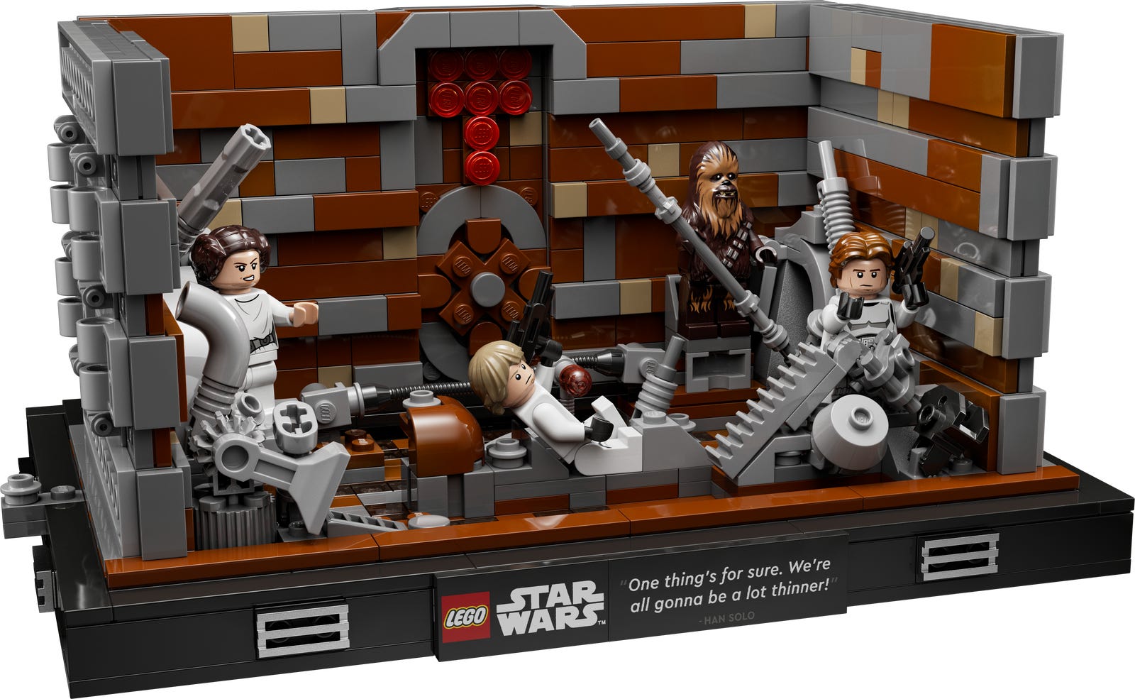 Lego Death Star Trash Compactor Diorama