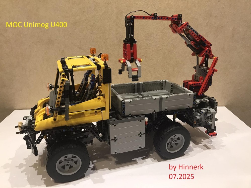 Lego RC Unimog 400 mit Actuatoren