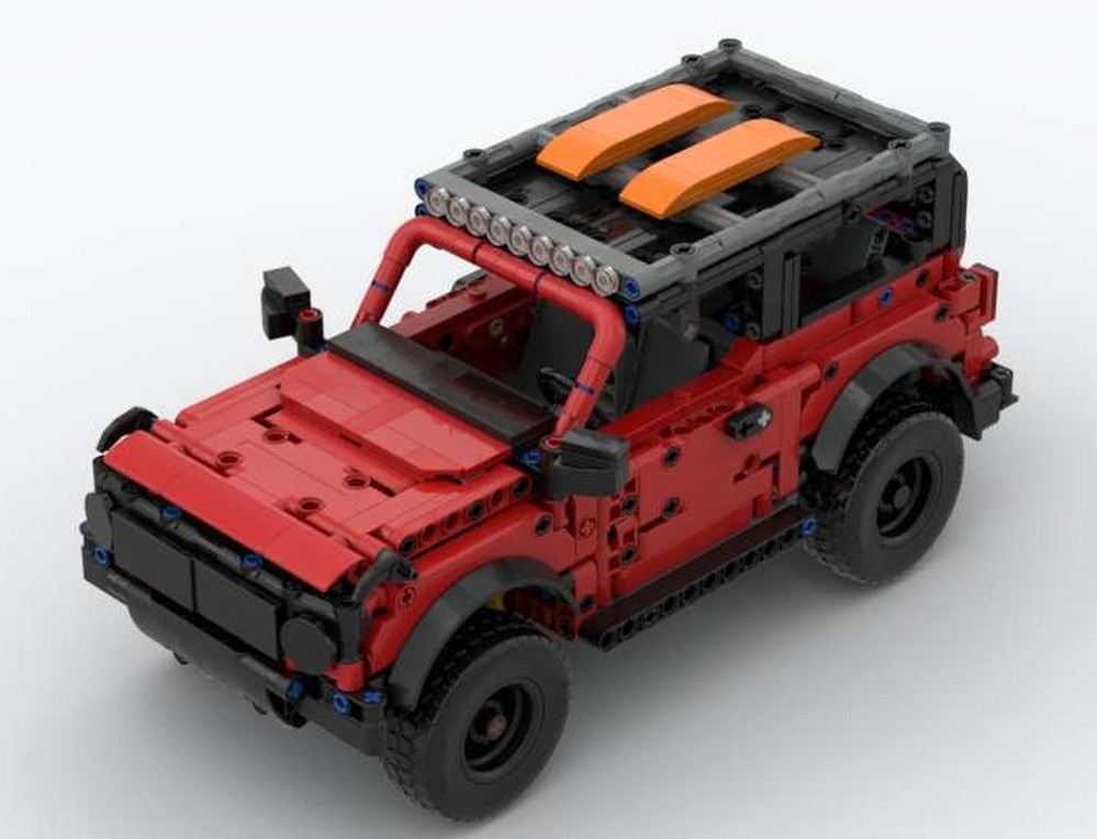 Lego Ford Bronco SUV – Steering and Rear Suspension Fix