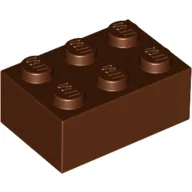 Brick 2 x 3 / Reddish Brown
