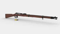 Mauser Gewehr 71 (Shell extracting)