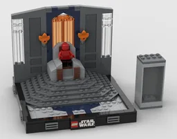 Duel on Mandalore Diorama
