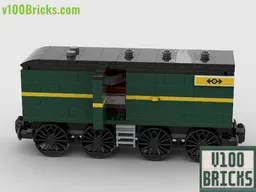 Train with carriages