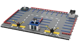 Brick Builders Parking Lot