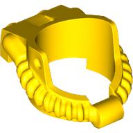 Lego Minifig Neckwear Helmet Breathing Apparatus / Yellow