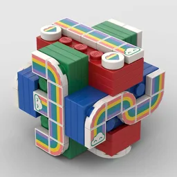 KongMing Lock + Rainbow Numbers 2x5