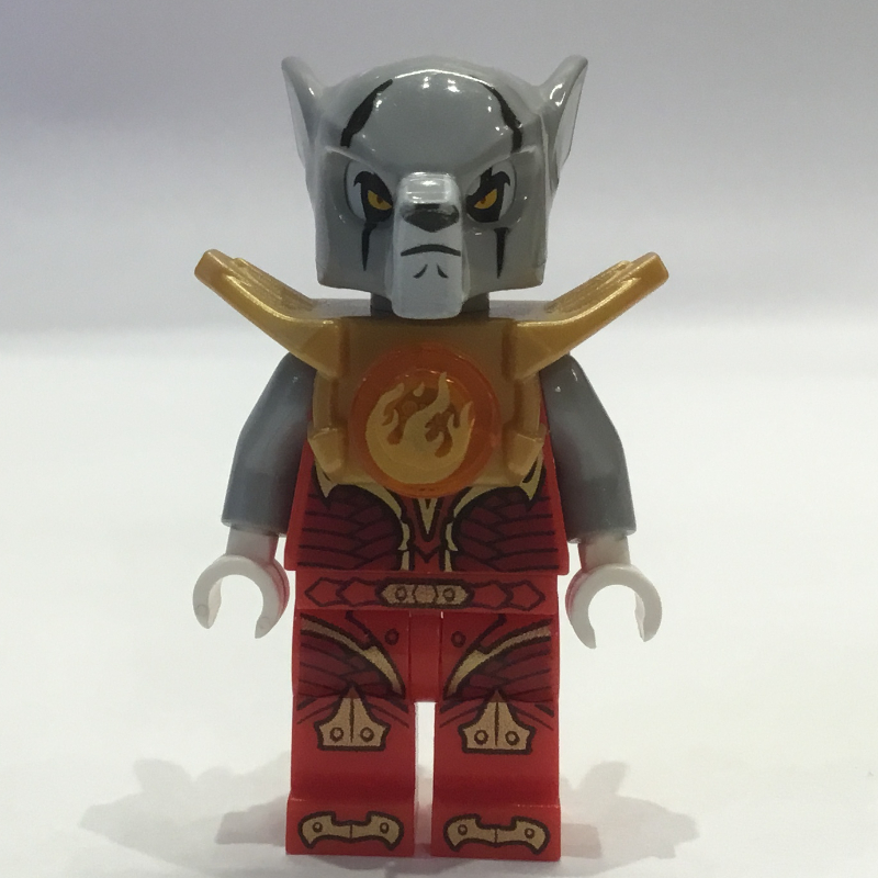 Lego Worriz with Shoulder Armor with Fire Chi
