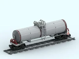 Large Train Tanker Car