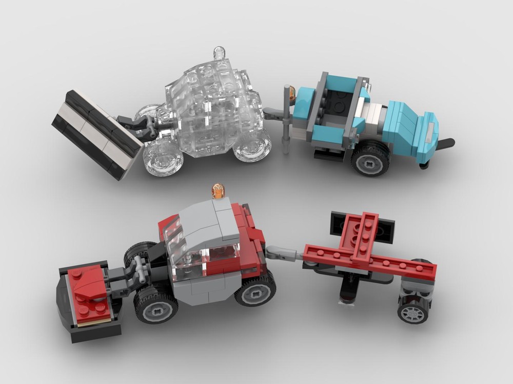 Lego 31146 Slope Tractor with Attachments