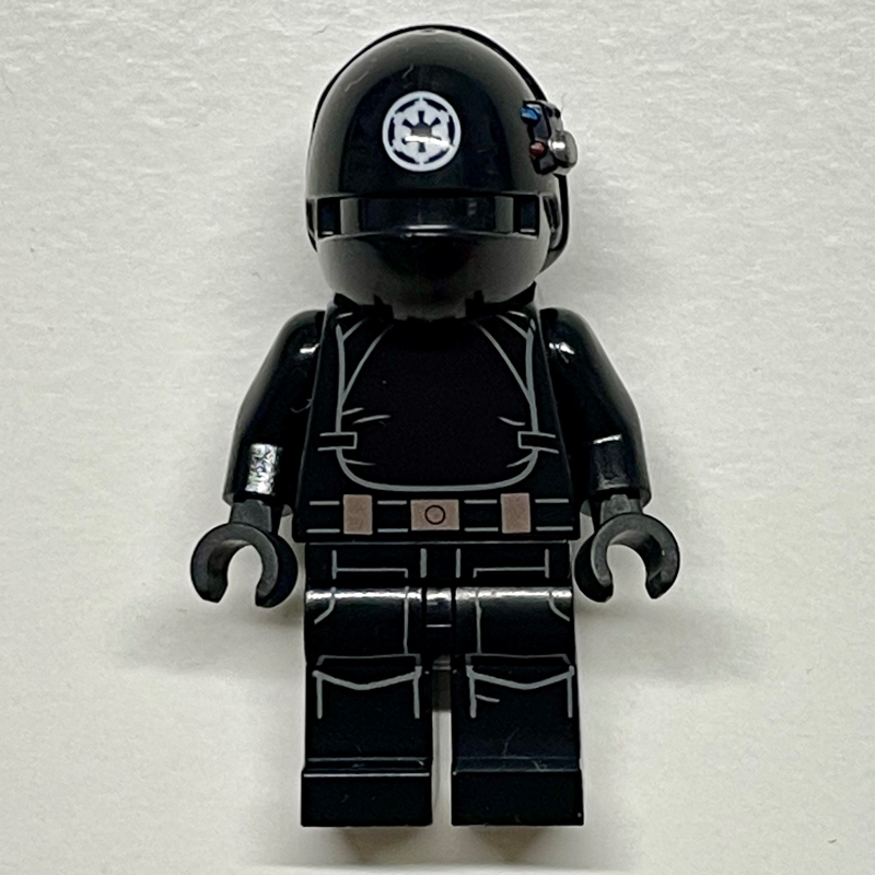 Lego Imperial Gunner, Closed Mouth, Silver Imperial Logo