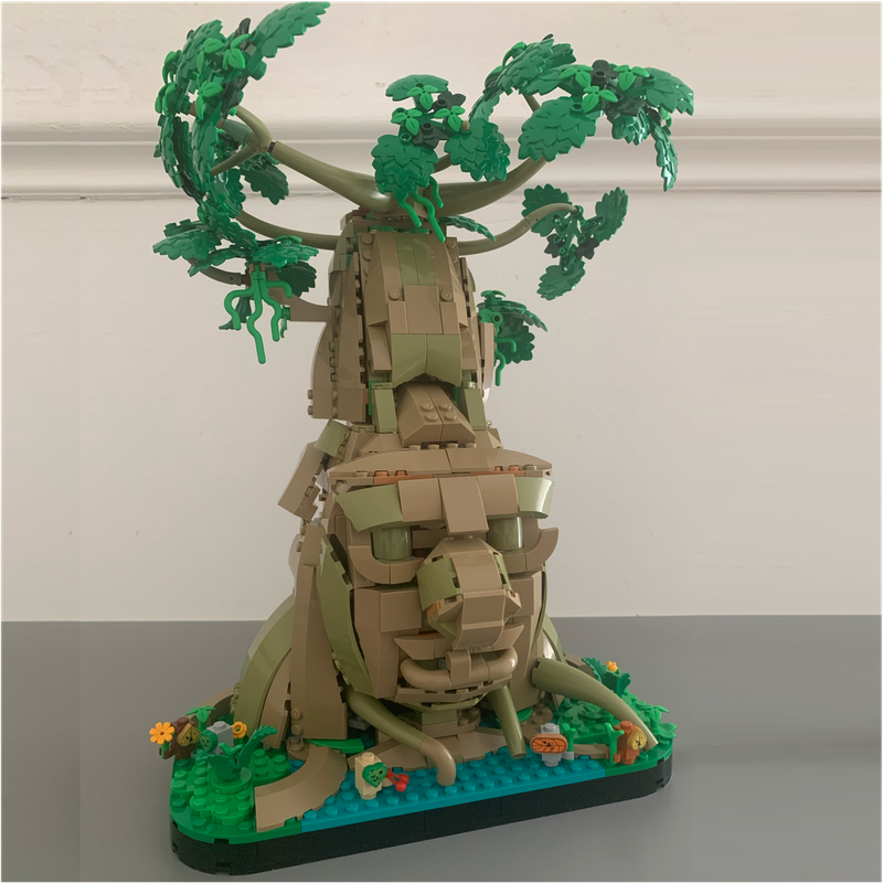 Lego Wind Waker Great Deku Tree - Alternate Build of 77092
