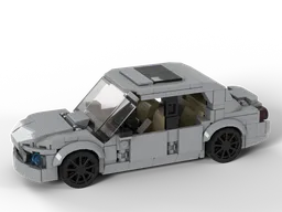 6-wide full-size car Type 02 - Silver