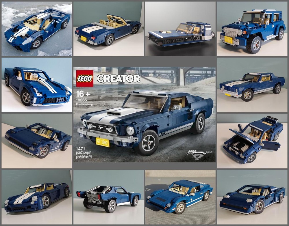 Lego 10265 Ultimate rebuilding experience Part 2 (12 in 1)