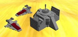 Venator class star destroyers and Jedi Temple