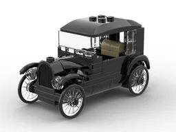 Ford T - Minifigure Scale