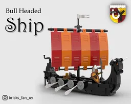 Bull Headed Longship