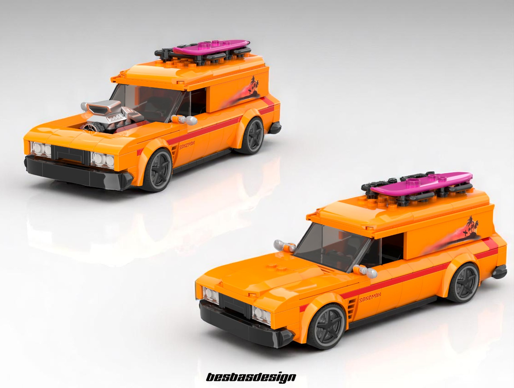 Lego Holden Sandman (Wheeler Dealers)