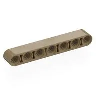 Technic Beam 1 x 7 Thick / Dark Tan
