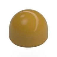 Dome 1 x 1 x 2/3 / Pearl Gold