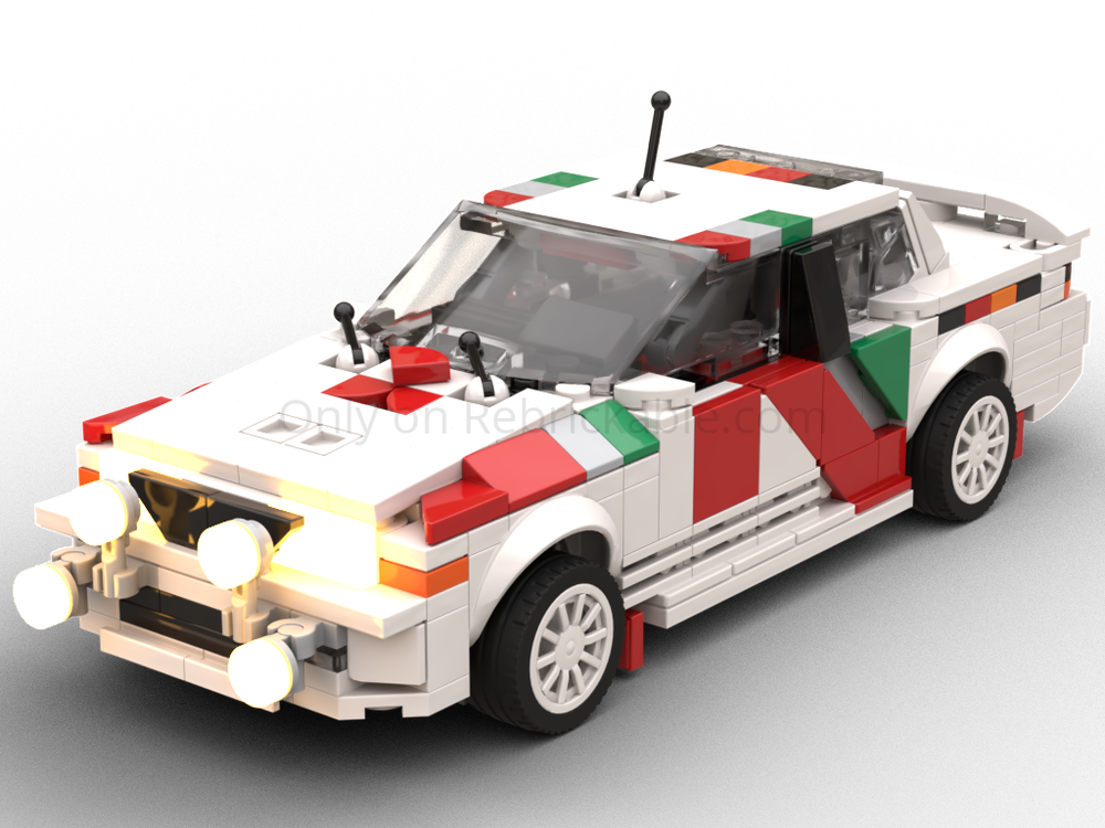 Lego Mitsubishi Galant'88-MALAYSIA Rally 1988 / Lasse Lampi's Galant VR-4 / 'ESPRESSO'