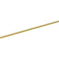 Lego Hose Rigid 3mm D. 20L / 16cm / Pearl Gold