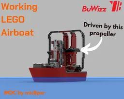 BuWizz-Powered Airboat