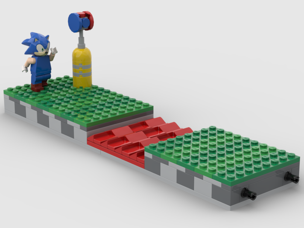 Lego Sonic the hedgehog: Marble zone boss battle
