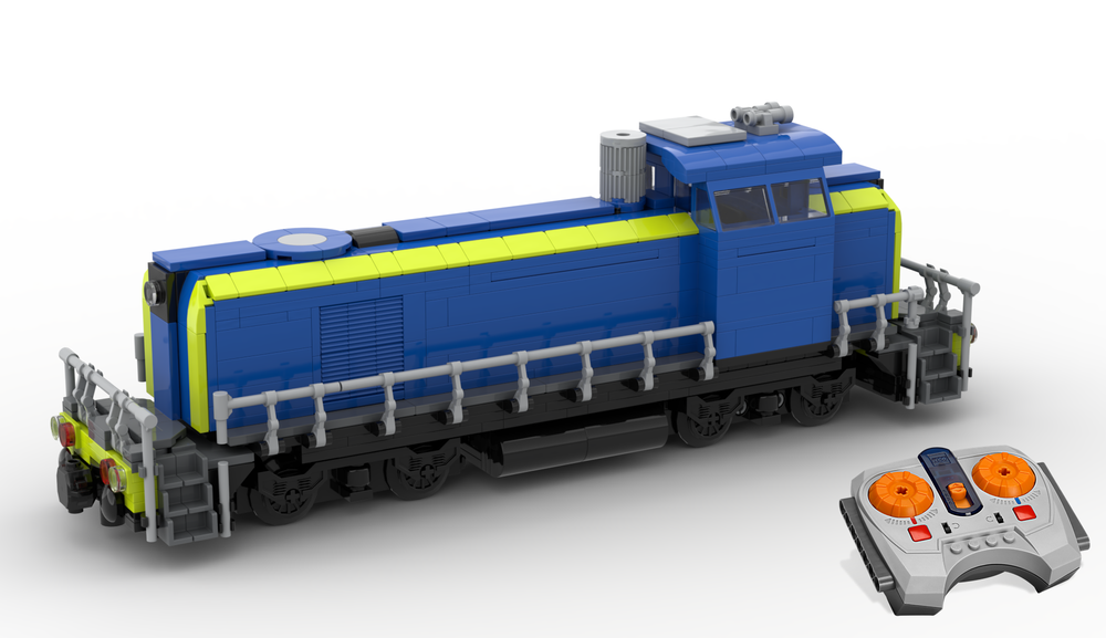 Lego Diesel locomotive -- ST48 Diesel locomotives