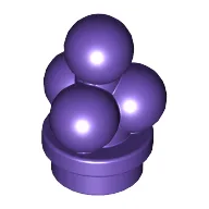 Food Ice Cream Scoops / Dark Purple