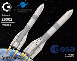 Ariane 6 rocket | 1:220 scale