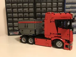 Ballast bed with spitz roof
