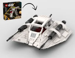 Snowspeeder Alternate Build Using Set 75432